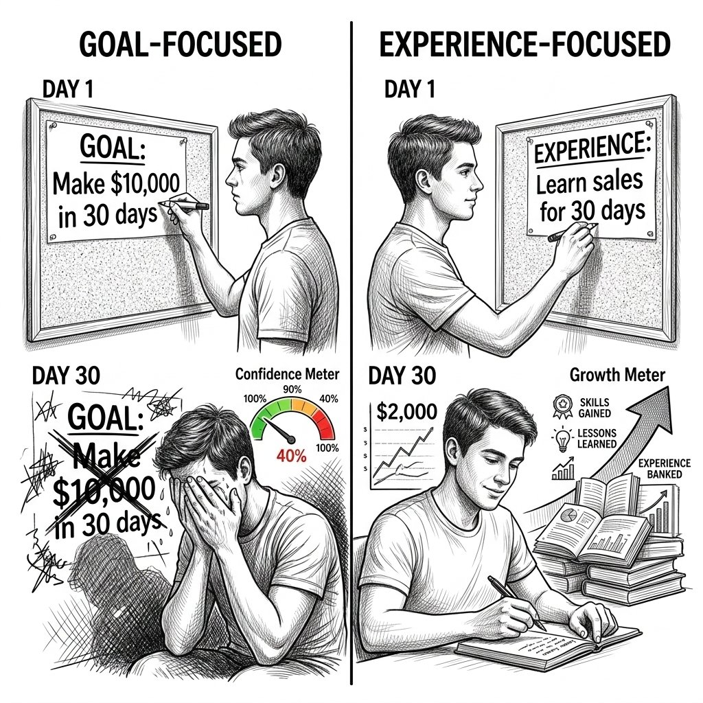wittyprince_'s tweet photo. Every time you set a goal that you don't hit, your confidence drops. 

But when you go into something for the experience instead, you never LOSE. 

You know why?

It's because results come from experience https://t.co/GDeByvFWOg