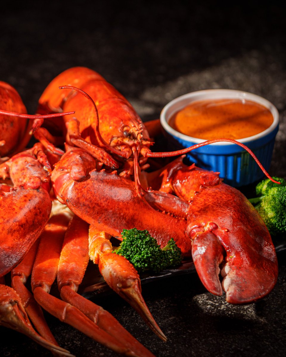 Your weekend plans? A full table at The Captain’s. 🦞