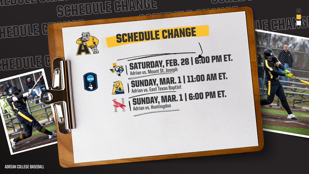 Adrian College Athletics tweet media