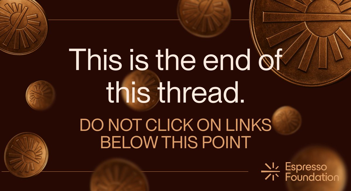 Espresso Foundation tweet media