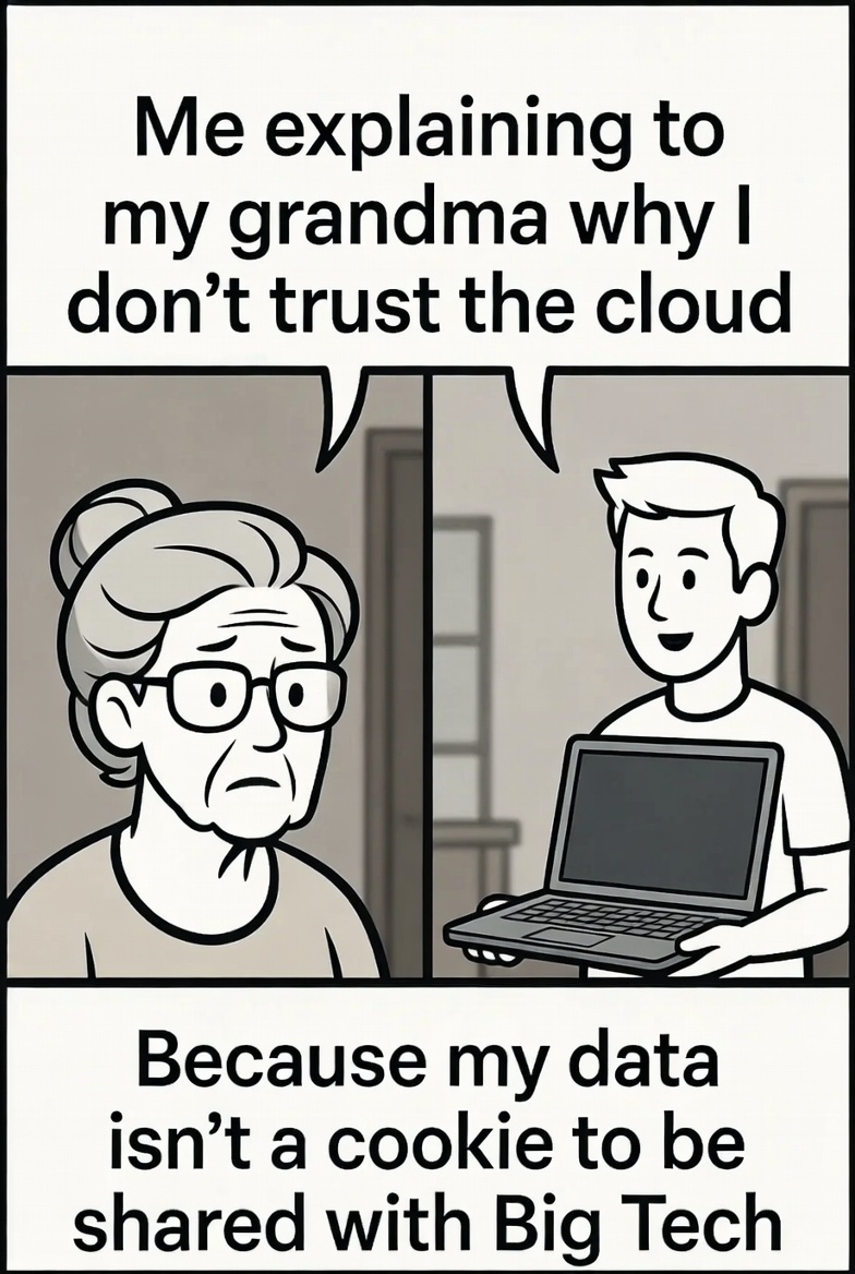Jbcryptt's tweet photo. Just because it’s “in the cloud” doesn’t mean it’s safe. Own your data, protect your privacy, and take control of your digital life. 🛡️
@DataHaven_xyz https://t.co/TriYIIuHAV