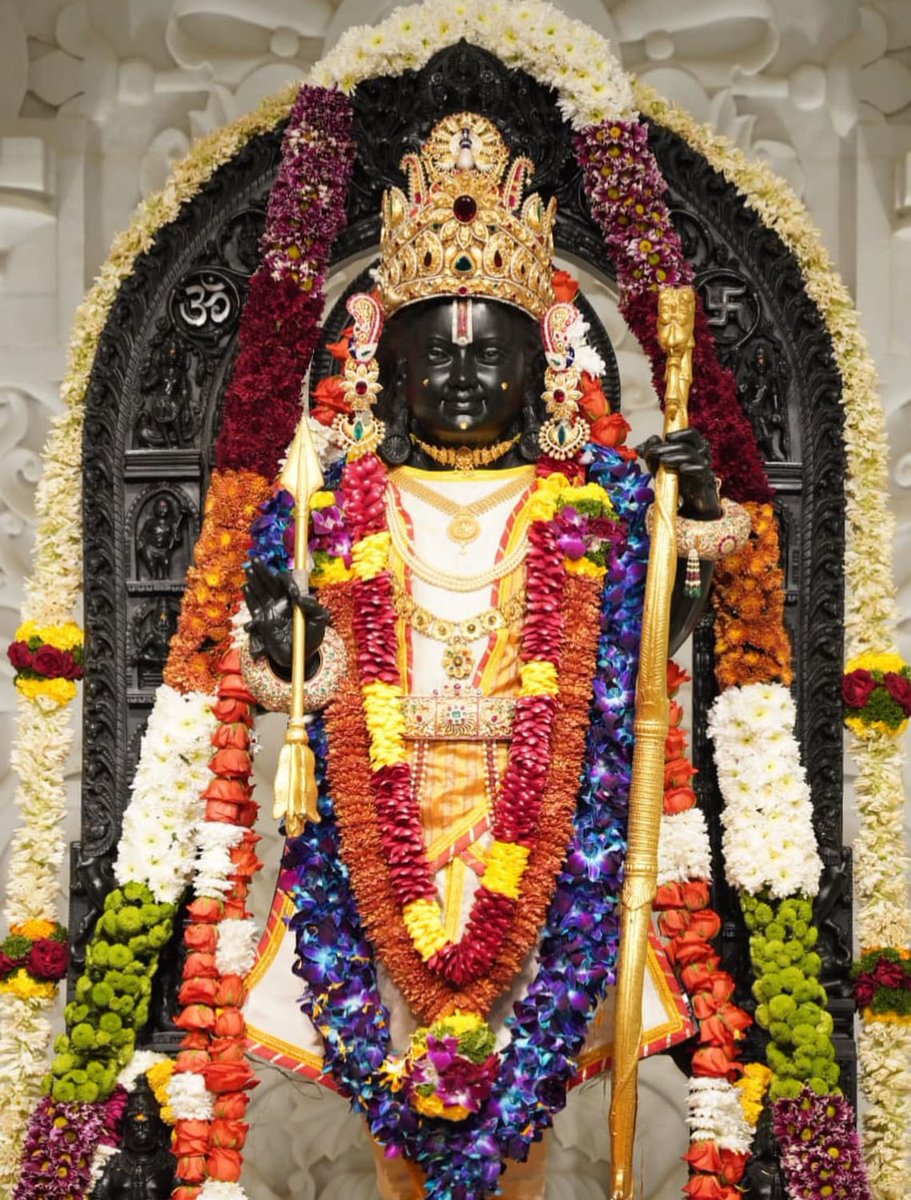 ShriAyodhya_'s tweet photo. शून्य से अनंत तक, "श्री राम" नाम की ही गूँज है ❣️ https://t.co/G7aZX1vTdL
