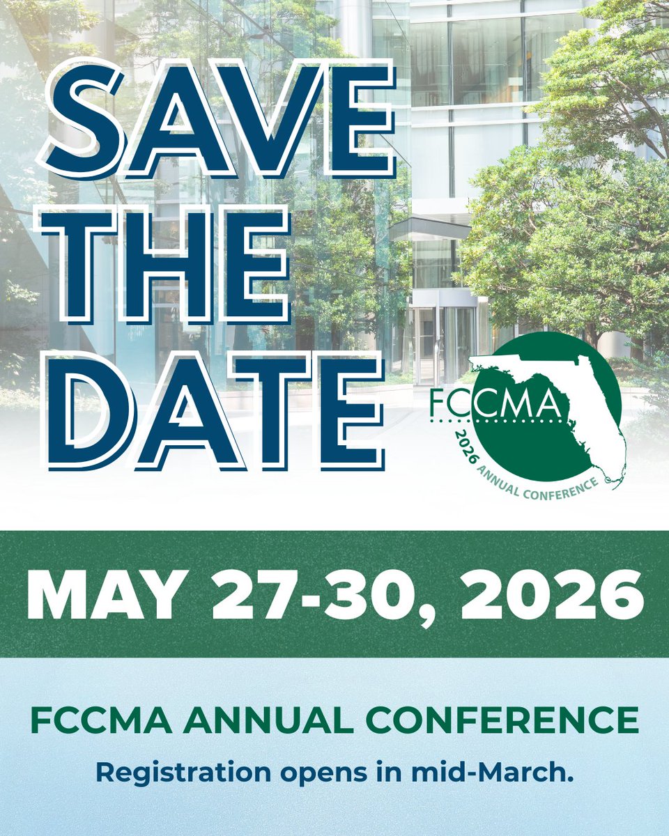 Florida City & County Management Association tweet media