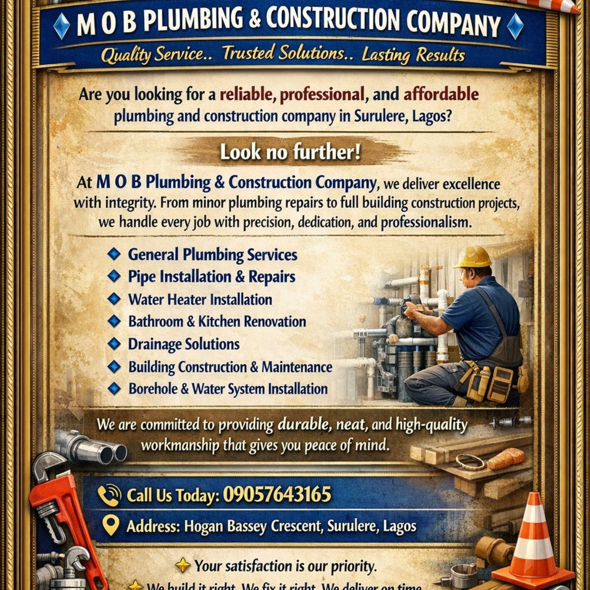 mobplumbing's tweet photo. Bless you all https://t.co/1pnVBORJDZ