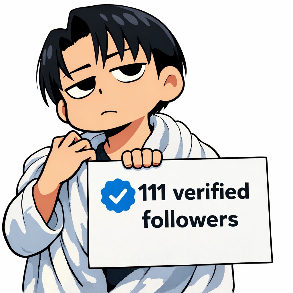 No account should be under 111
followers

Say "hello "👋

We'll follow and boost you.