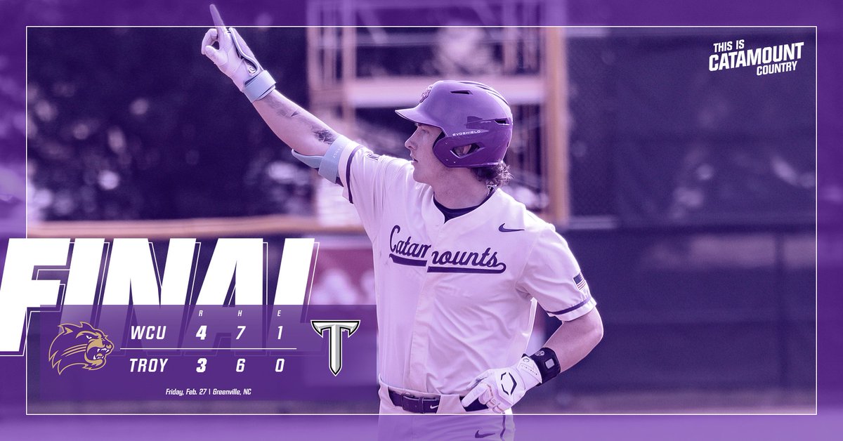 Western Carolina Baseball tweet media
