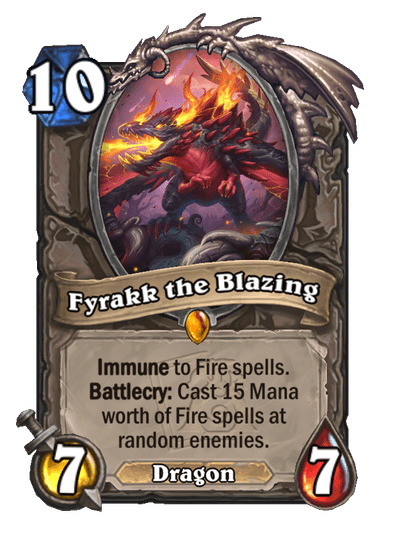 DarthDecisive's tweet photo. @nomad779 @imik_plays @InvenGlobal Yeah, but in Hearthstone, proto-dragons are dragons still too.

Even Fyrakk was just a dragon, not an elemental or an elemental dragon.

But, it's not the first time we've seen a dragon in visage form not count as a dragon. Even in the same set, so that seems to be standard! https://t.co/fLU0lz3BCE