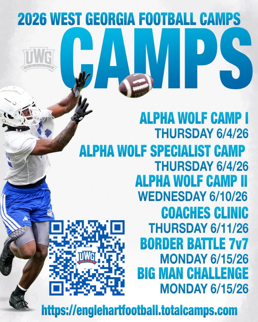 jessiahthompson's tweet photo. Thank @UWGFootball for the camp invite 
@AirportEaglesFB @CNap87 @CKey74 @KyleCaughman https://t.co/BYXH5A2oPn
