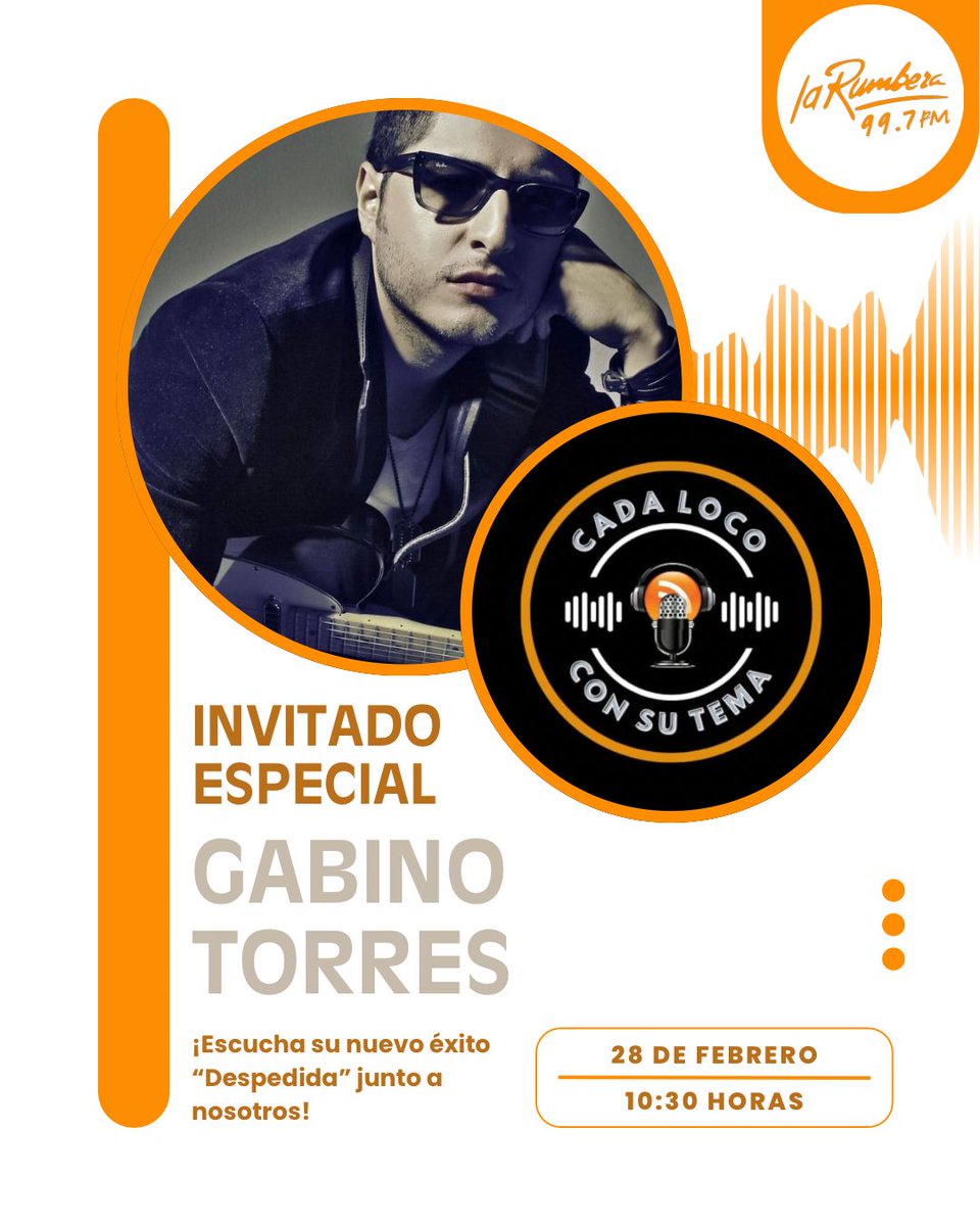 gabinotorres's tweet photo. Mañana Despedida @LaRumbera99_7 https://t.co/MVAK5cRUbY