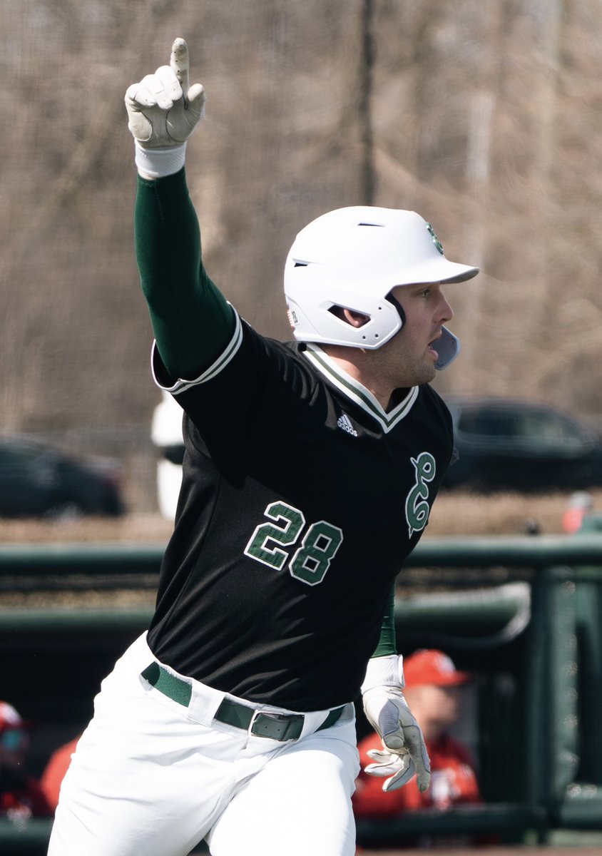 EMU_Baseball's tweet photo. Swingman strikes again💣

Steck hit his team-leading 4th homer of the year in the sixth today! https://t.co/LIyLivtsC5