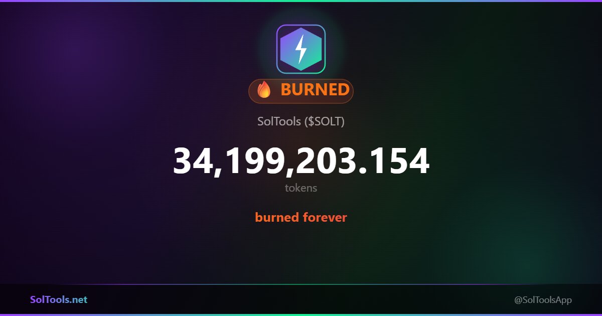 SolTools tweet media