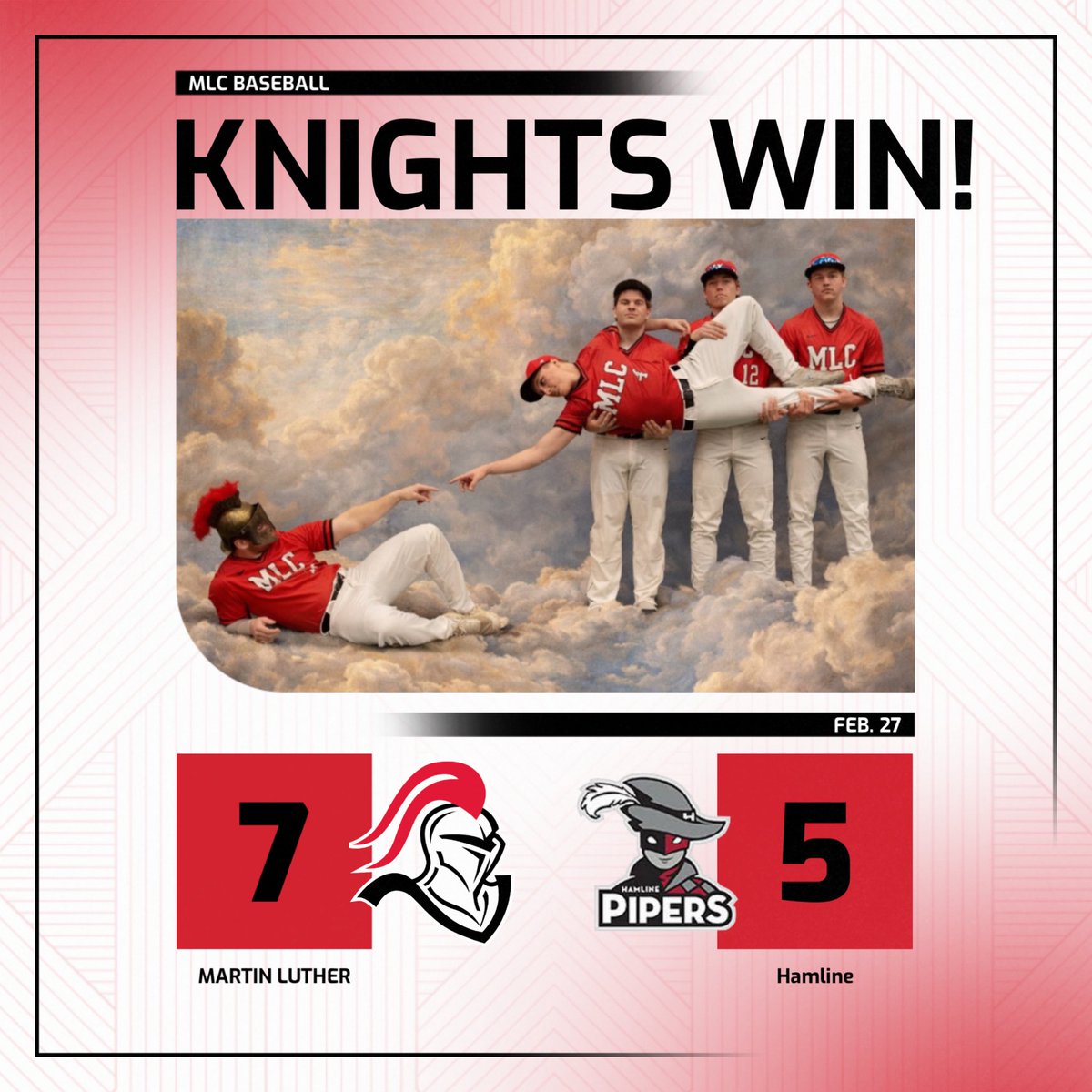 Martin Luther College Baseball tweet media