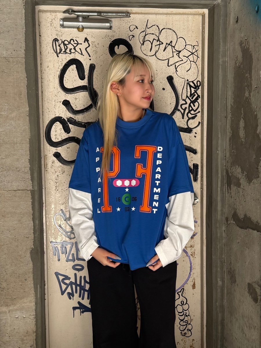 P.C.F APPAREL DEPARTMENT】 □ITEM LINE-UP VARSITY LAYERD LS TEE