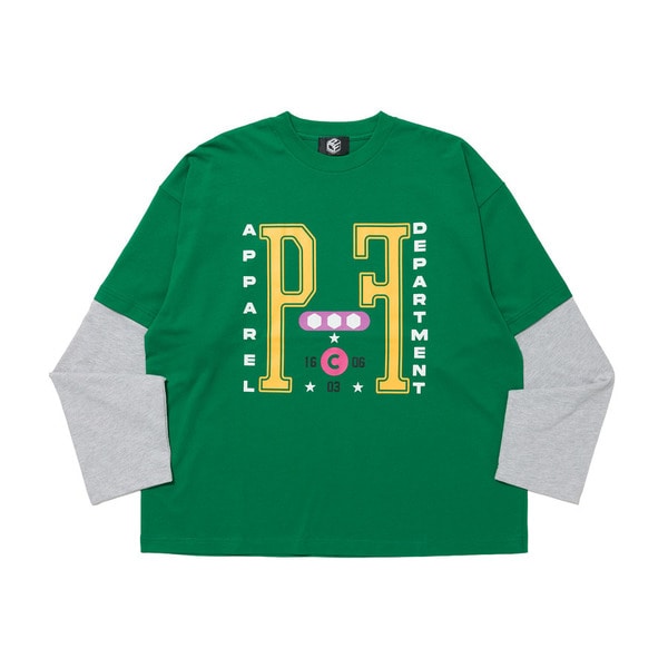 P.C.F APPAREL DEPARTMENT】 □ITEM LINE-UP VARSITY LAYERD LS TEE
