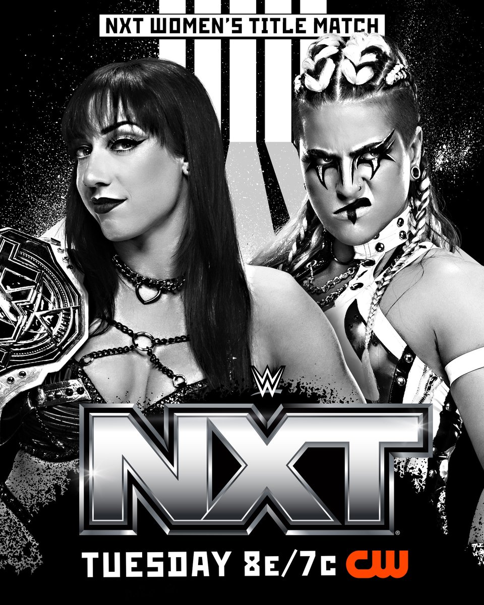 NEXT WEEK!

<a href="/jacyjaynewwe/">Jacy Jayne</a> defends the NXT Women's Championship against <a href="/ZariaWWE_/">ZARIA</a>  on #WWENXT!

📺 8 ET/7 CT on <a href="/TheCW/">The CW</a>