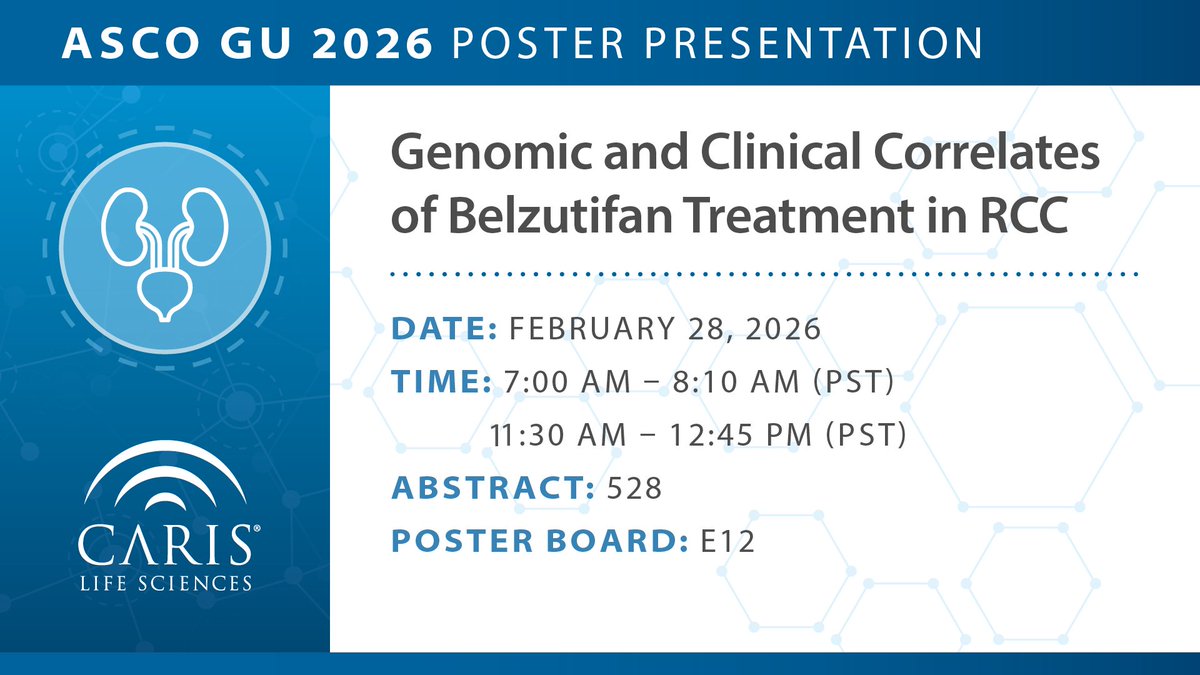 Caris Life Sciences tweet media