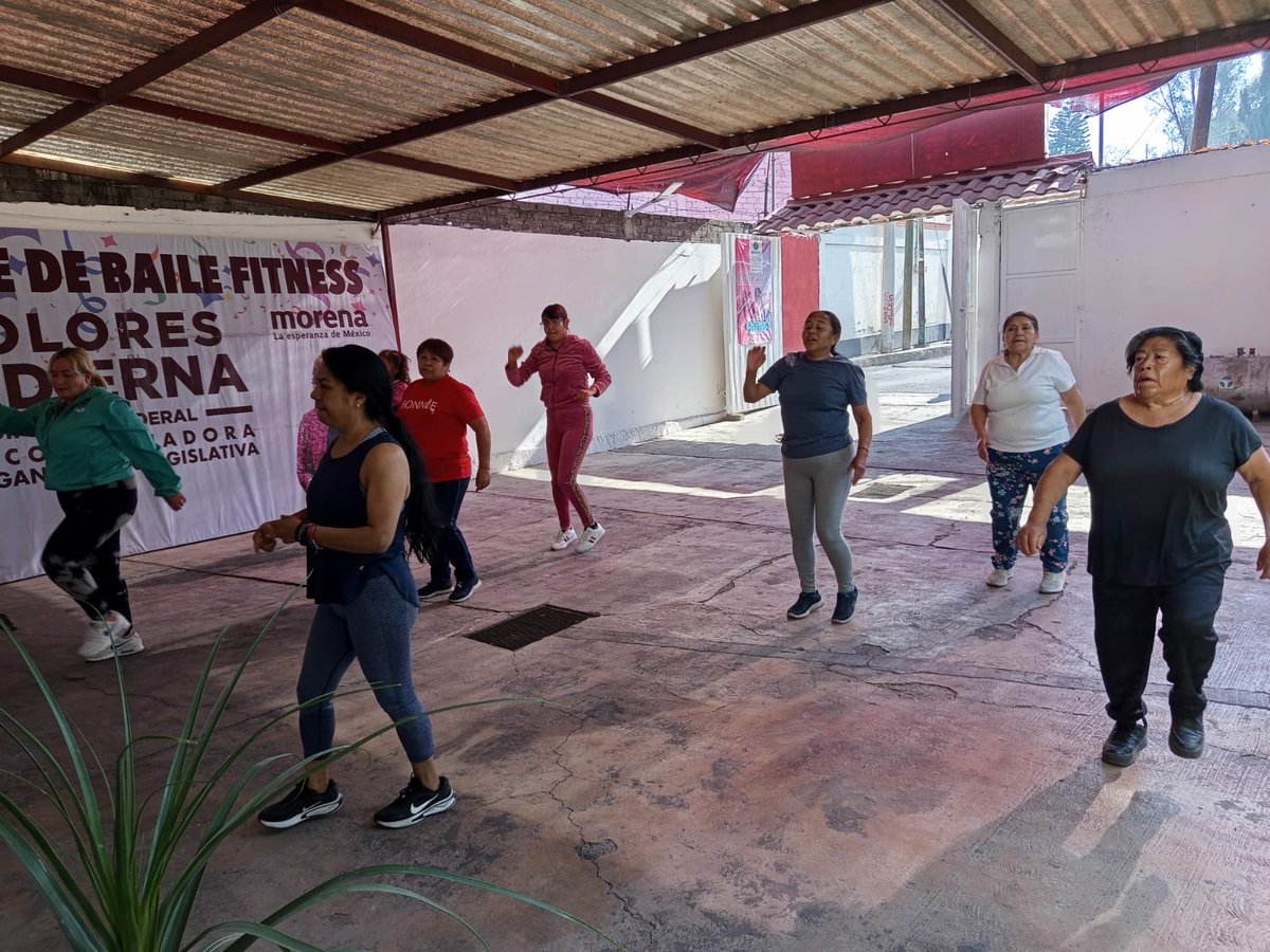 Dolores_PL's tweet photo. 💜 Activarnos juntas también es transformar nuestra comunidad.
Seguimos fortaleciendo la salud y la convivencia en el #Distrito4Federal 💪
Esta mañana en nuestra Casa de Gestión y Atención seguimos fortaleciendo la salud, la convivencia y el bienestar de las familias del #Distrito4 federal en #Iztapalapa 💪💜
Recuerden que estas clases son totalmente gratuitas:
🗓️ De lunes a viernes
⏰ De 09:00 a 10:00 hrs.
📍 Calle San Francisco No. 125 esq. Cerrada de San Salvador
Pueblo de San Lorenzo Tezonco
¡Les esperamos para seguir activándonos juntas y juntos! 💃🔥
#DoloresDiputada
#BaileFitness
#SeguimosHaciendoHistoria
#CuartaTransformación
#BaileFitness #SeguimosHaciendoHistoria #CuartaTransformación
