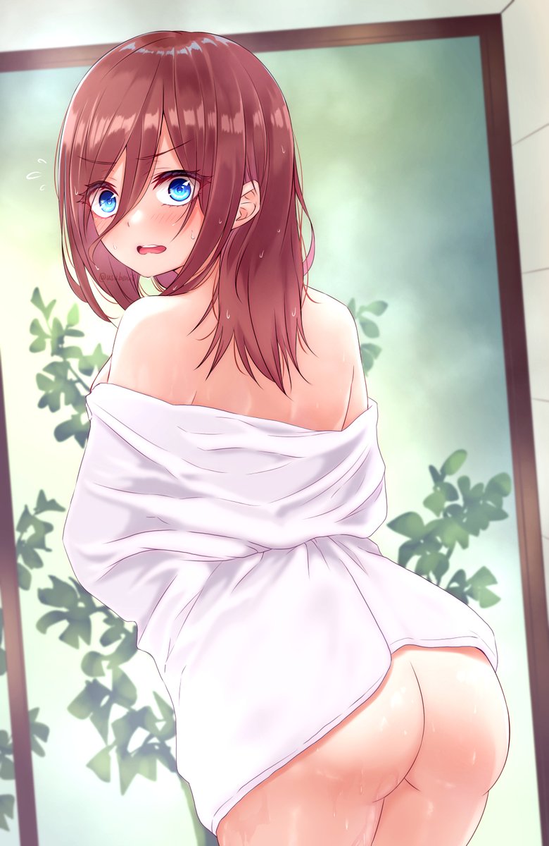 usubeni0's tweet photo. 風呂上がりの三玖 https://t.co/HpLPNqMTNr