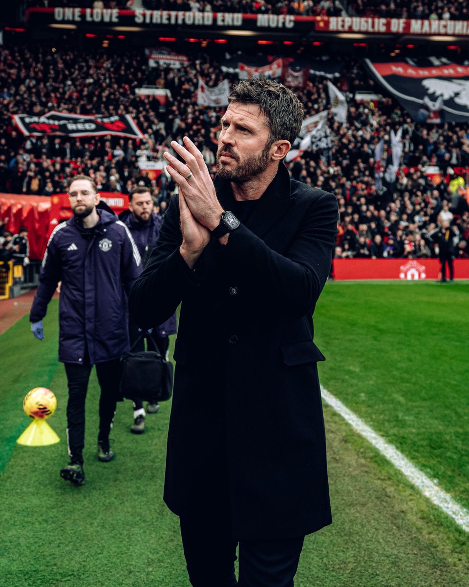 When Michael Carrick was appointed, Man United were 11 points behind Aston Villa. 

A win this weekend would see them go above Unai Emery’s side in the table.

Again, it won't be well with Amorim and his sexuals🙏