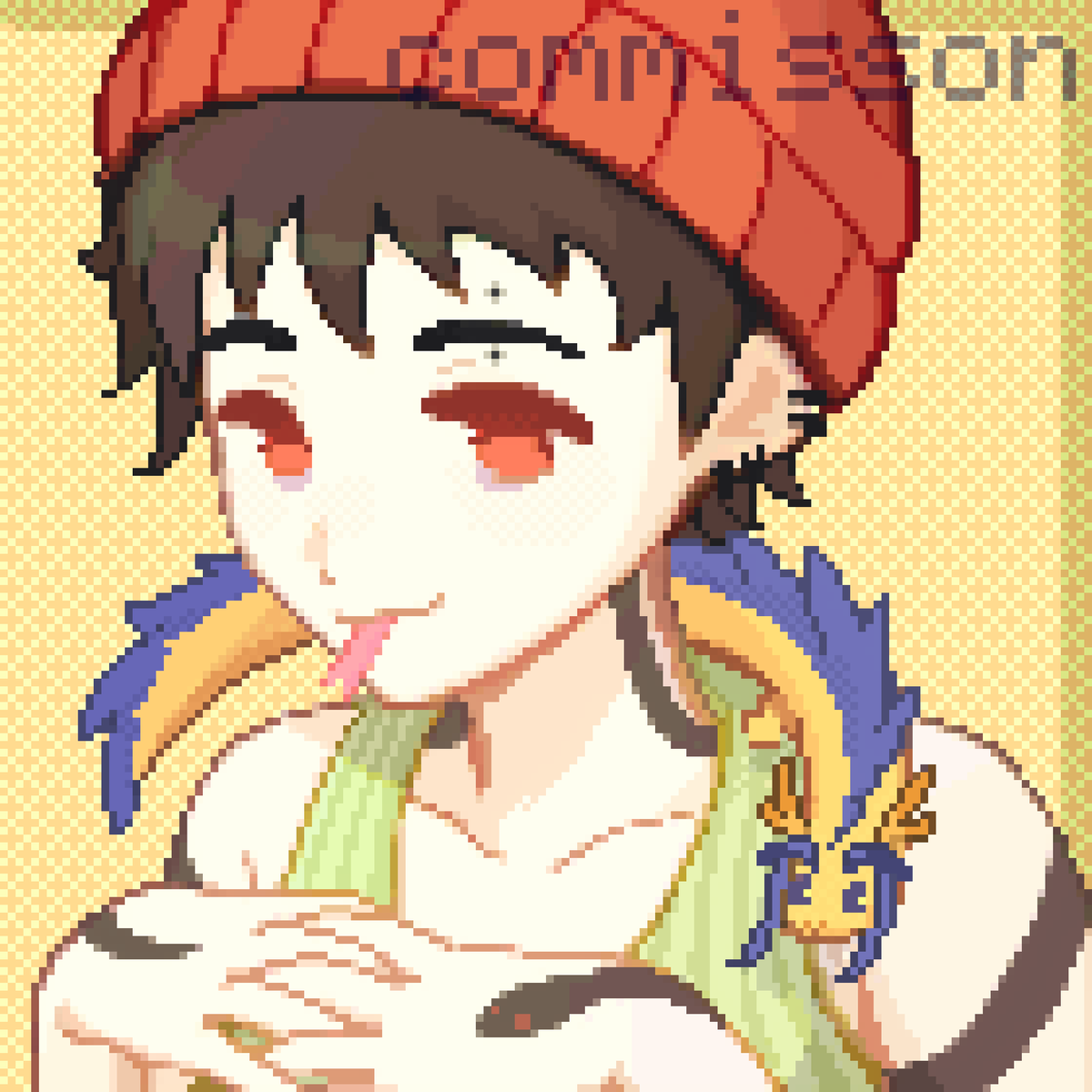 magbuncrow's tweet photo. commissions! 

info https://t.co/XoLLNZk3Rd

#pixelart #VGenOpen #commissionsopen https://t.co/Fww1MCgvbc