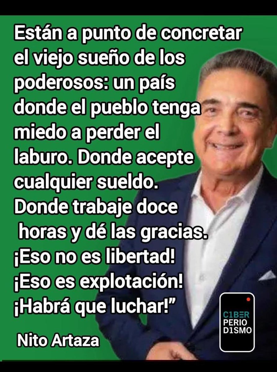 Este concepto lo expresé en la nota y lamentablemente está a punto de concretarse. Aunque resta el control de Constitucionalidad de la Justicia.