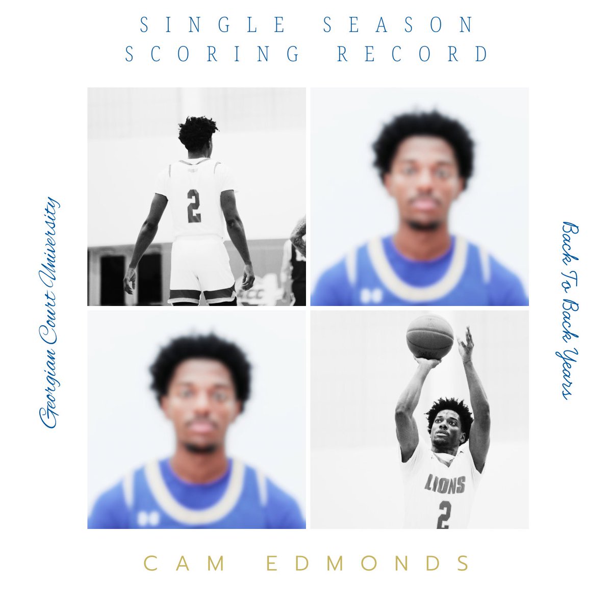 Georgian Court MBB tweet media