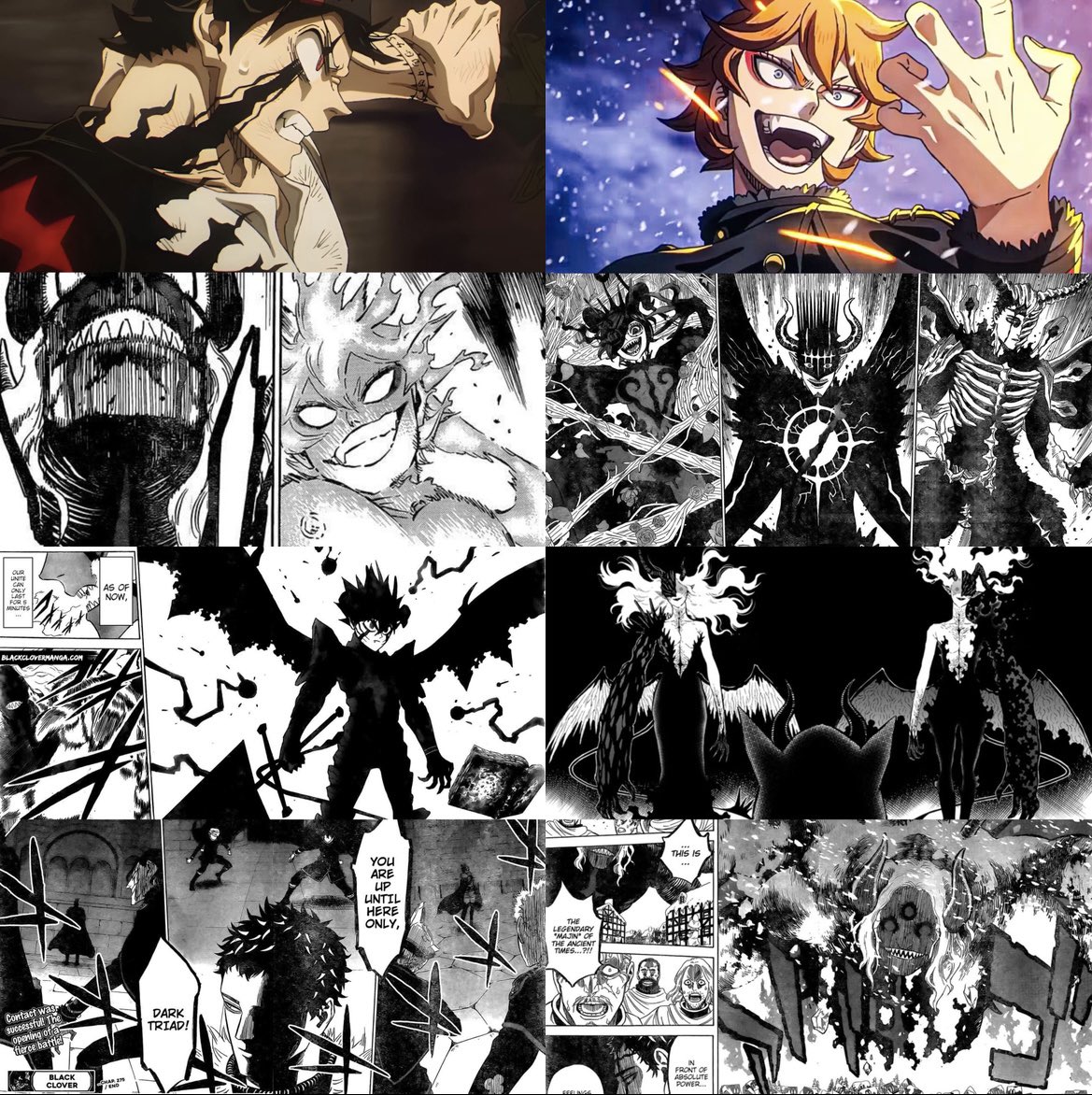 NEW BLACK CLOVER ANIME SEASON 2 INFO‼️
- Lilith and Naamah (twin devils) debut is very creepy &amp; done REALLY well. vs Nacht, they get anime original moments
- Asta vs Ancient demon is ONE of the BEST sequences of the series so far
- Mereoleona vs Ancient Demon is even BETTER than