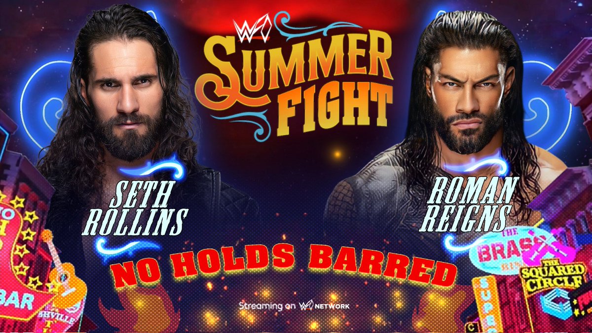 WFORollins's tweet photo. Reino Unido, yo soy tu rey. #WFOSummerFight https://t.co/C9ZmBBFdMT