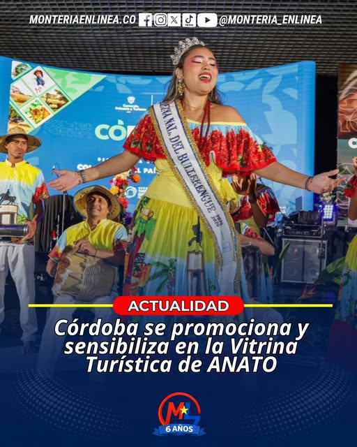 🚩#Actualidad || Córdoba se promociona y sensibiliza en la Vitrina Turística de ANATO
facebook.com/share/p/14V1Pd…