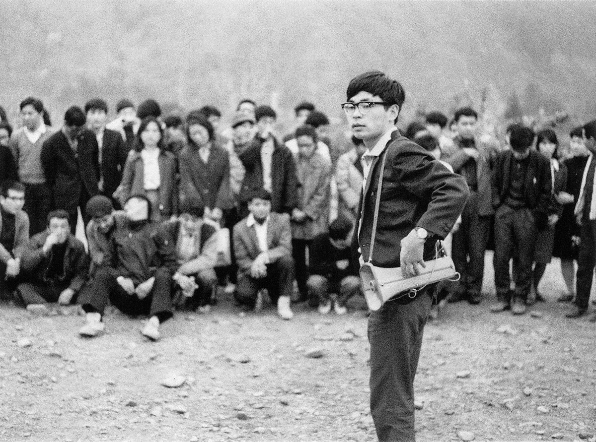 TheCinesthetic's tweet image. In 1964, a young Hayao Miyazaki was actively involved as a union activist.