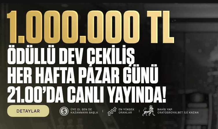 edzlardi's tweet photo. 💎 CRATOSROYALBET: KRALLARIN TERCİHİ! 💎

Sıradan bahis sitelerini unutun! CratosRoyalBet dünyasında gerçek bir VIP deneyimi seni bekliyor. 👑 Yüksek limitler, özel masalar ve benzersiz kazanç fırsatlarıyla oyunun zirvesine çık!

👉 https://t.co/bkF5bgb2AA 👈

#cratorlslroyalx23s https://t.co/RyCZq6shbU