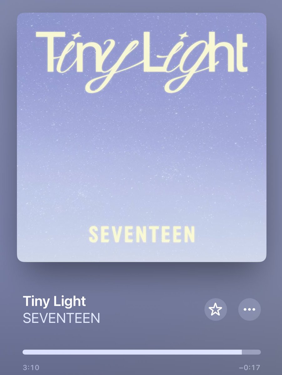 今日のぽかぽか陽気で外歩きながら
Tiny Light聴くのとっても気持ちいいな🌼