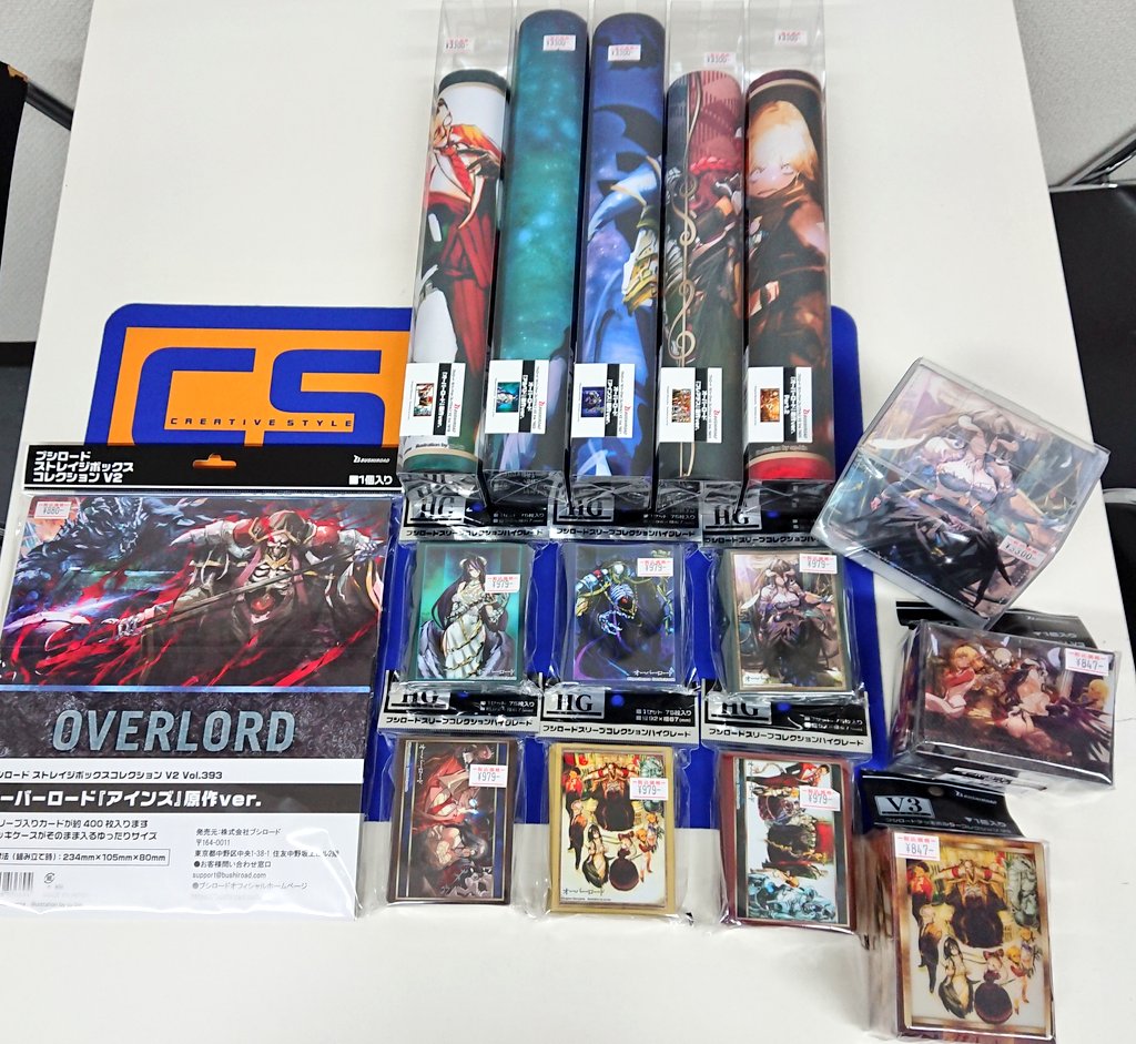 入荷情報】 オーバーロード ブシロード プレミアムデッキホルダー