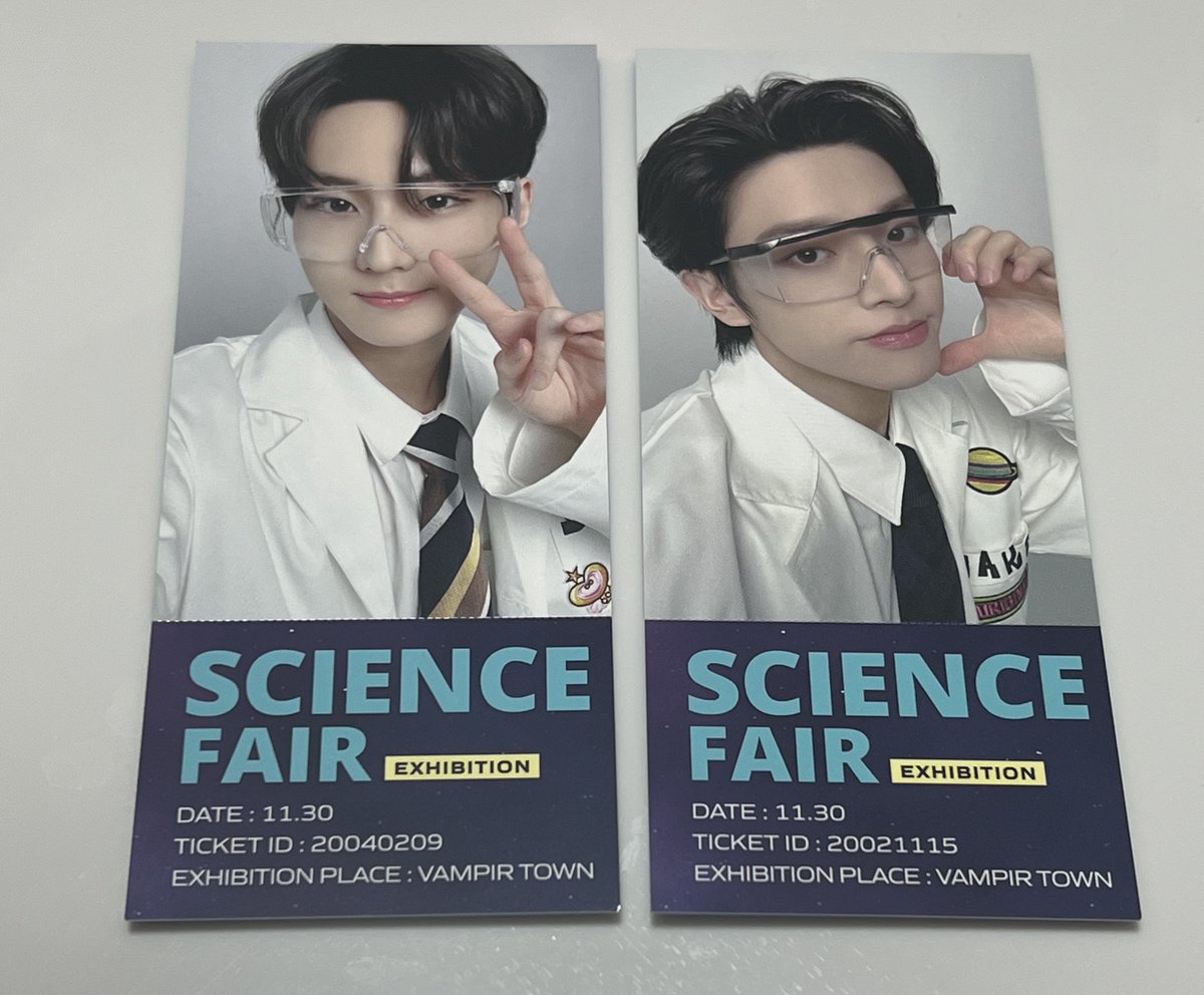 ENHYPEN WORLD 科学者 チケット 購入特典 交換 【譲】 Special ver