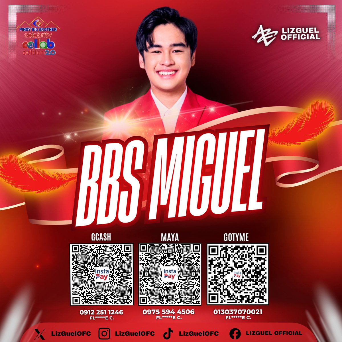 LizGuelOFC's tweet photo. 𝐋𝐀𝐒𝐓 𝐏𝐔𝐒𝐇: 𝐁𝐁𝐒 𝐌𝐈𝐆𝐔𝐄𝐋

As we close the PBB chapter of PBB Collab 2.0, we look back on every moment that brought us here.

It��s now or never, Blushies! The BIG Night is here. We are only hours away from the final fight, the moment where every vote, every effort, and every ounce of support matters. This is our last push to give our 100% for the Big Winner we truly love.

Miguel deserves to be the Big Winner because he showed realness beyond the spotlight, humility in victories, strength during struggles, and genuine care for the people around him.

Ngayon ang laban. Ngayon ang panalo.

IBOTO SI MIGUELITO!

BBS MIGUEL
#LizGuel | #ElizaBorromeo #MiguelVergara