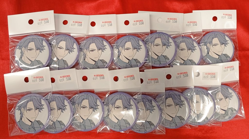 入荷情報】 エリオスライジングヒーローズ ブラッド各種缶バッジ