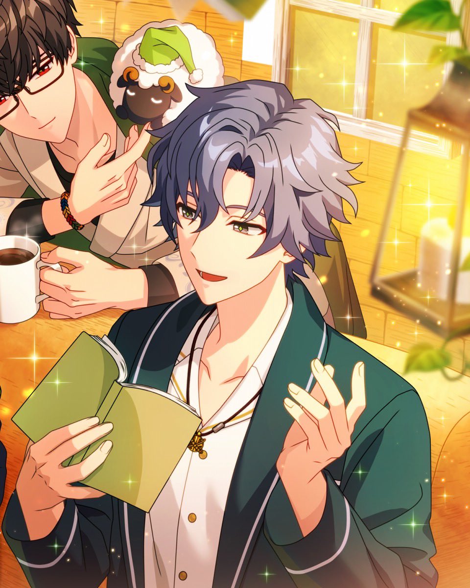 フルカードイラスト 《魔法使いパーティ》新規SSR 【ともに温かな団欒