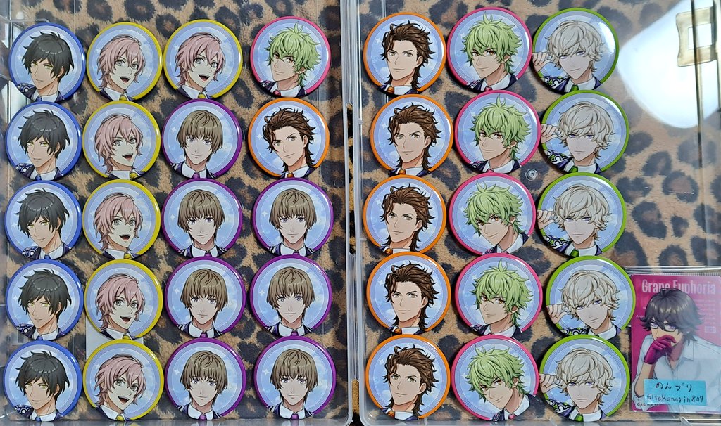 うたプリ ASSHC 交換 譲)缶バッジ/チャーム/特典チュール刺繍しおり