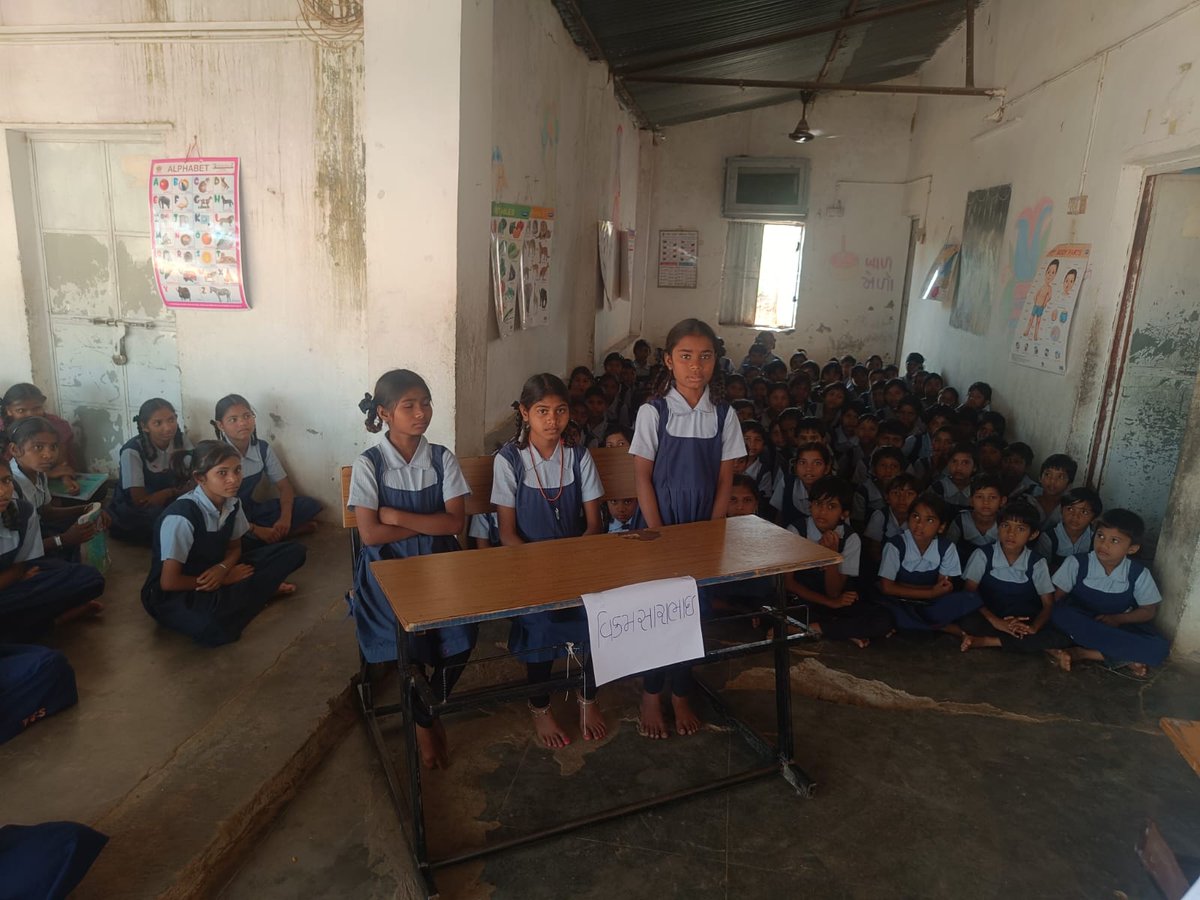LokVigyan's tweet photo. Let curiosity lead, let science succeed. Celebrating #NationalScienceDay2026 @ Adijati Kanya Ashramshala Rampura (vadla),Amirgadh.
#ScienceForFuture #IndianScience #STEM #Innovation #NSD2026
@narottamsahoo @InfoGujcost @Punam_Bhargava https://t.co/Rg6RizH71s