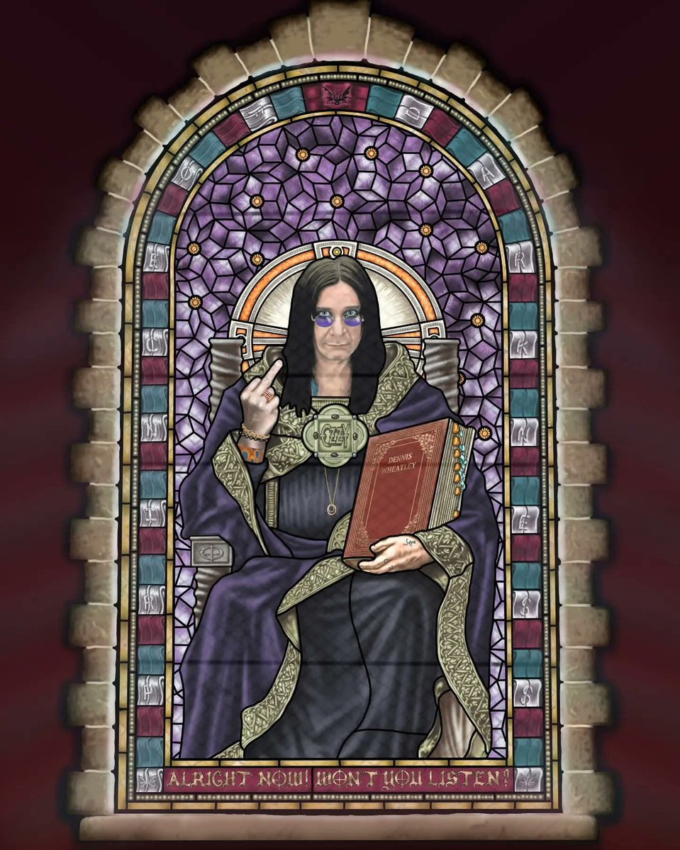 ElPerroEnLlamas's tweet image. Since I grew up listening to Black Sabbath, Ozzy's.