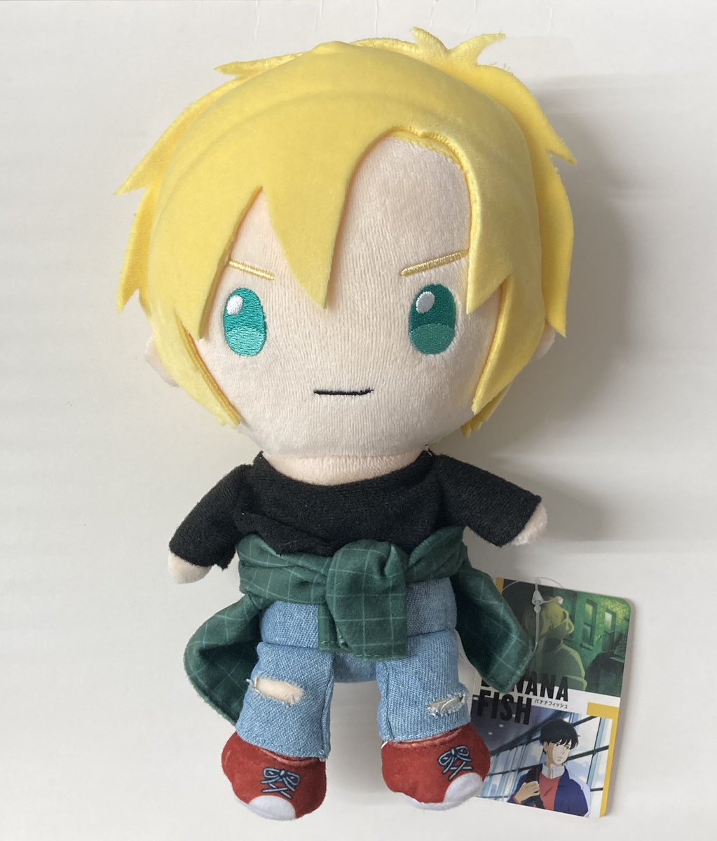 入荷情報】 BANANA FISH アッシュ・リンクス むにゅぐるみが入荷しました🌟