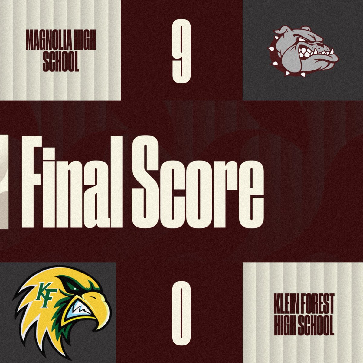 MagHSsoccer's tweet photo. Big wins vs Klein Forest tonight by the Bulldogs! 

Varsity Wins 9-0
🅰️ Macyn 
🅰️ Kenzie
🅰️ Jazzi 
🅰️ Brynn 
🅰️ Chloe 
🅰️🅰️ Star
🅰️ LoLo
🅰️ Martha
⚽️⚽️⚽️ Jazzi 
⚽️⚽️ Brynn 
⚽️⚽️ LoLo 
⚽️⚽️ Briggs 

Jv wins 2-0
🅰️ Mackenzie 
🅰️ Raini
⚽️ Layla
⚽️ 🐶 Kayleigh https://t.co/AaBKS99HGn