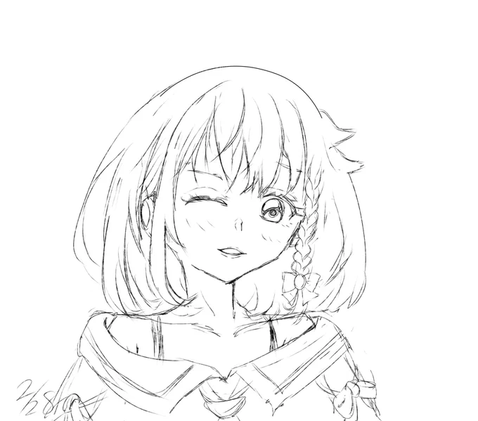 練習落書き☘️ 