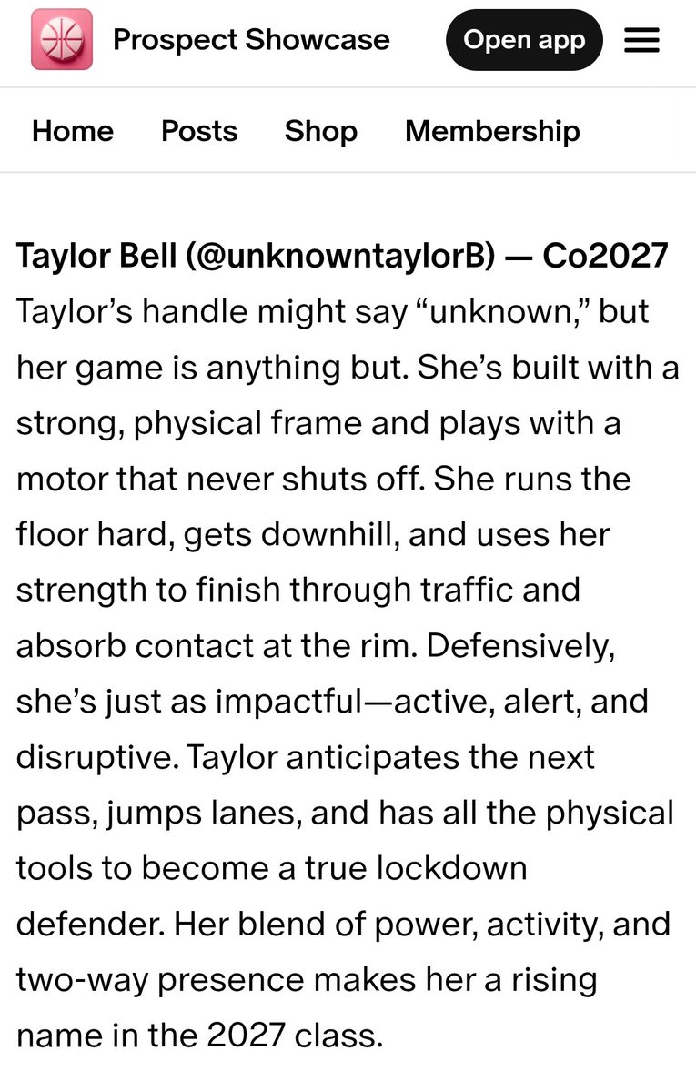 Taylor Bell tweet media