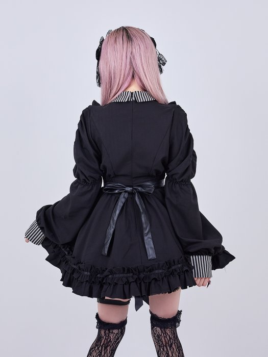 IMVAL / Gothic Maid Dress IMV045 ￥14,300 クラシカルなモノトーン