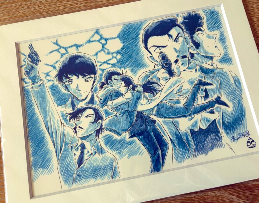 2月最終日にして全サの複製原画が届いた🙌 実物良すぎ😭😭😭