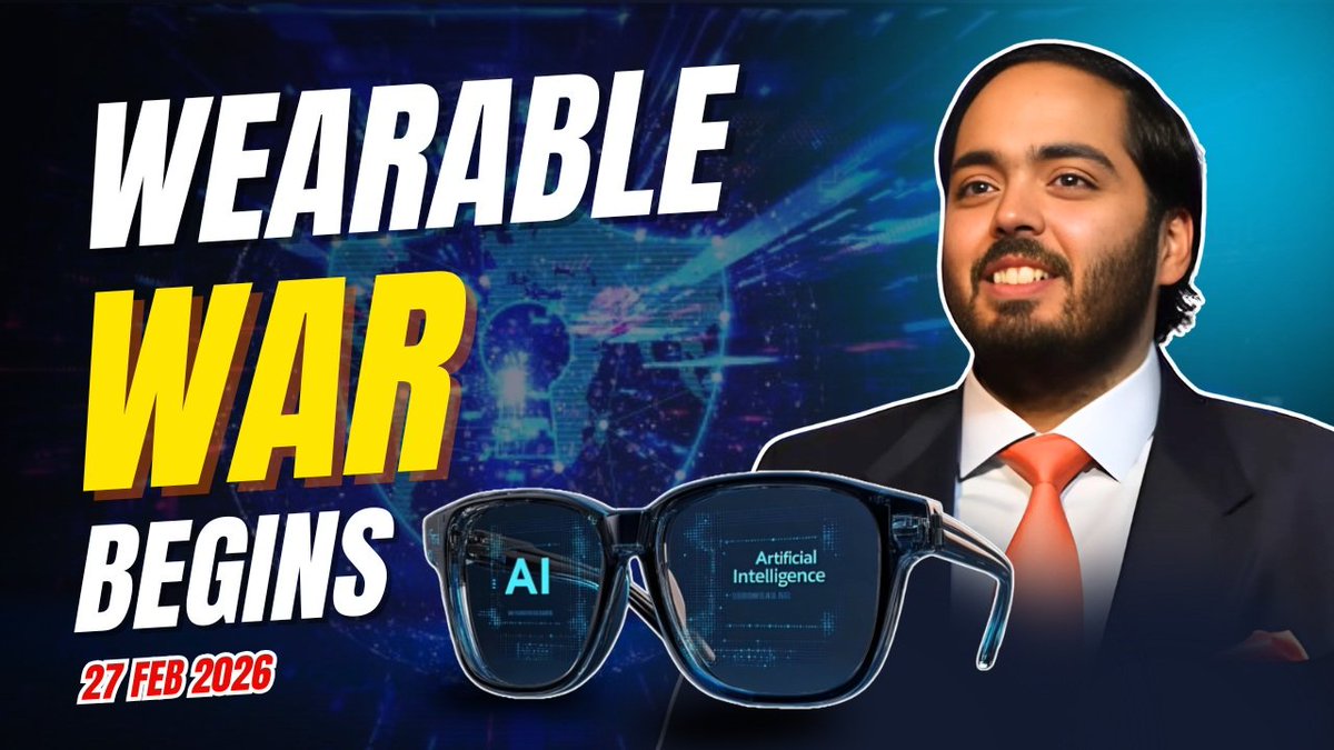 khabaraajki121's tweet image. AI ab sirf phone mein nahi… aankhon par hoga! 
“Wearable War Begins” – Smart glasses + Artificial Intelligence = next tech revolution.
Jo pehle adopt karega, wahi future control karega. Ready ho? 

#AI #WearableTech #FutureIsNow #TechRevolution