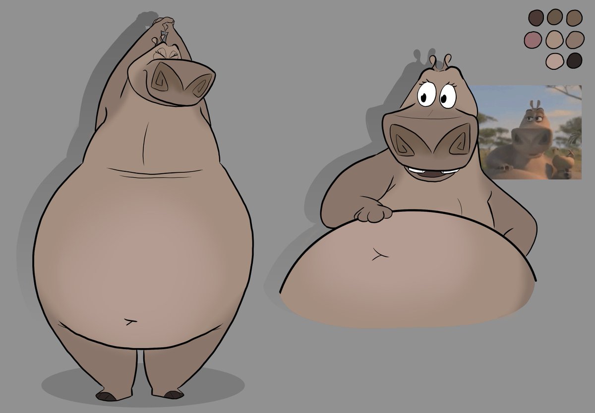 Day 3 Gloria Reference practice and changed some colors to see if