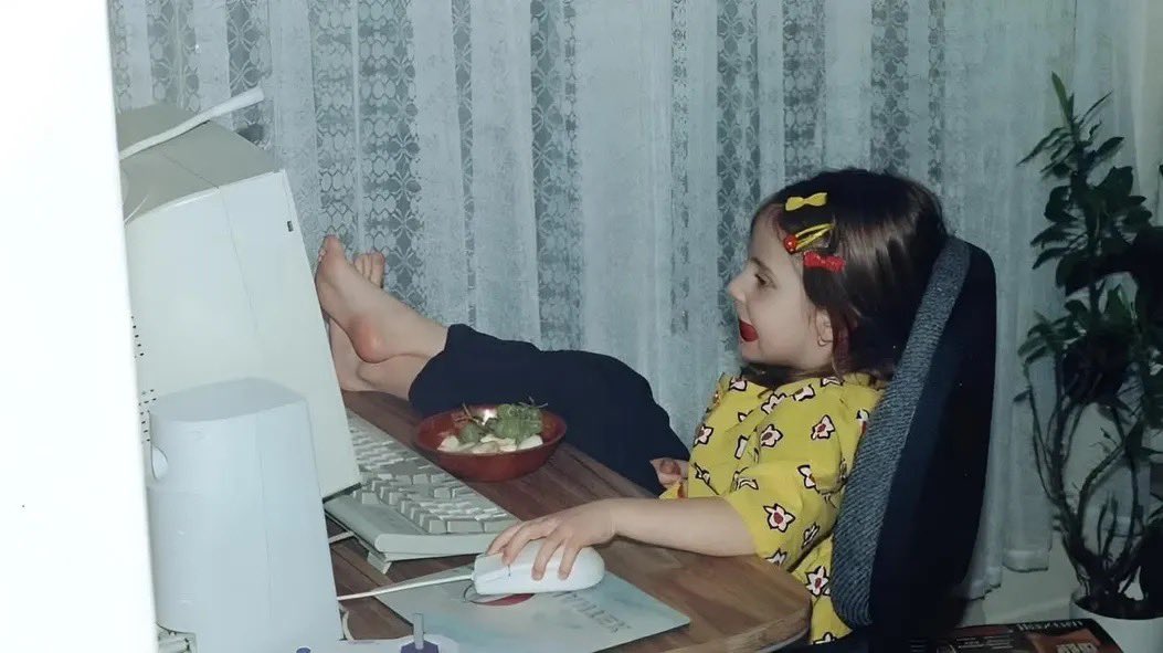 me at 7 years old, searching for girls' games on google:
