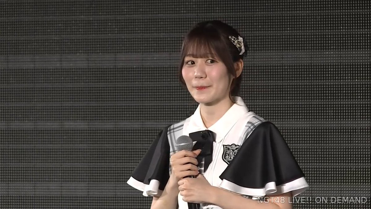 かわいい🥰🥰 #NGT48 #水津菜月 #すい分補給🌙 #シアターの女神公演